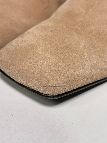 W Shoe Size 39.5 Proenza Schouler Tan Suede Slip-ons