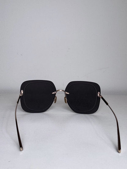 Metal Christian Dior Pre-owned Smoke Grey/Multi Sunglasses Pre-Owned
