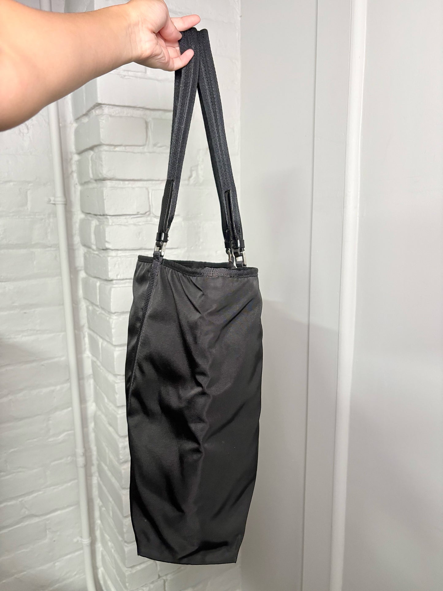 Nylon Prada Black Medium Purse