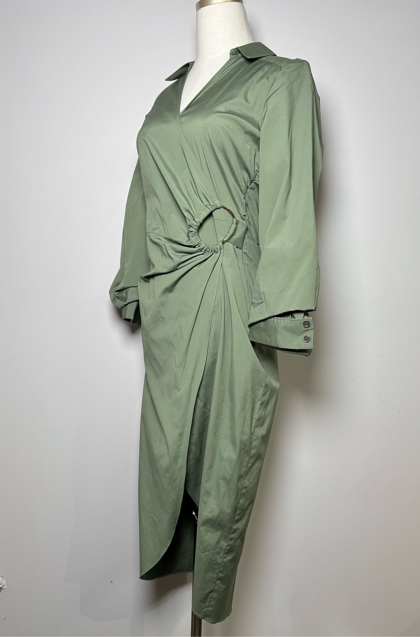 Women Size 6 Veronica Beard Green Solid Not Vintage Dress Women Size 6 Veronica Beard Green Solid Not Vintage Dress