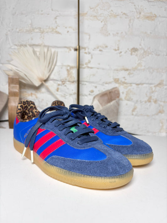 W Shoe Size 8 adidas x sneaker politics Blue, red, green, yellow NWT Sneakers