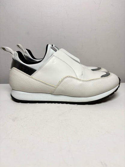 Women Shoe Size 36 Tod's Sportivo White Leather Pre-Owned Slip-On Sneakers