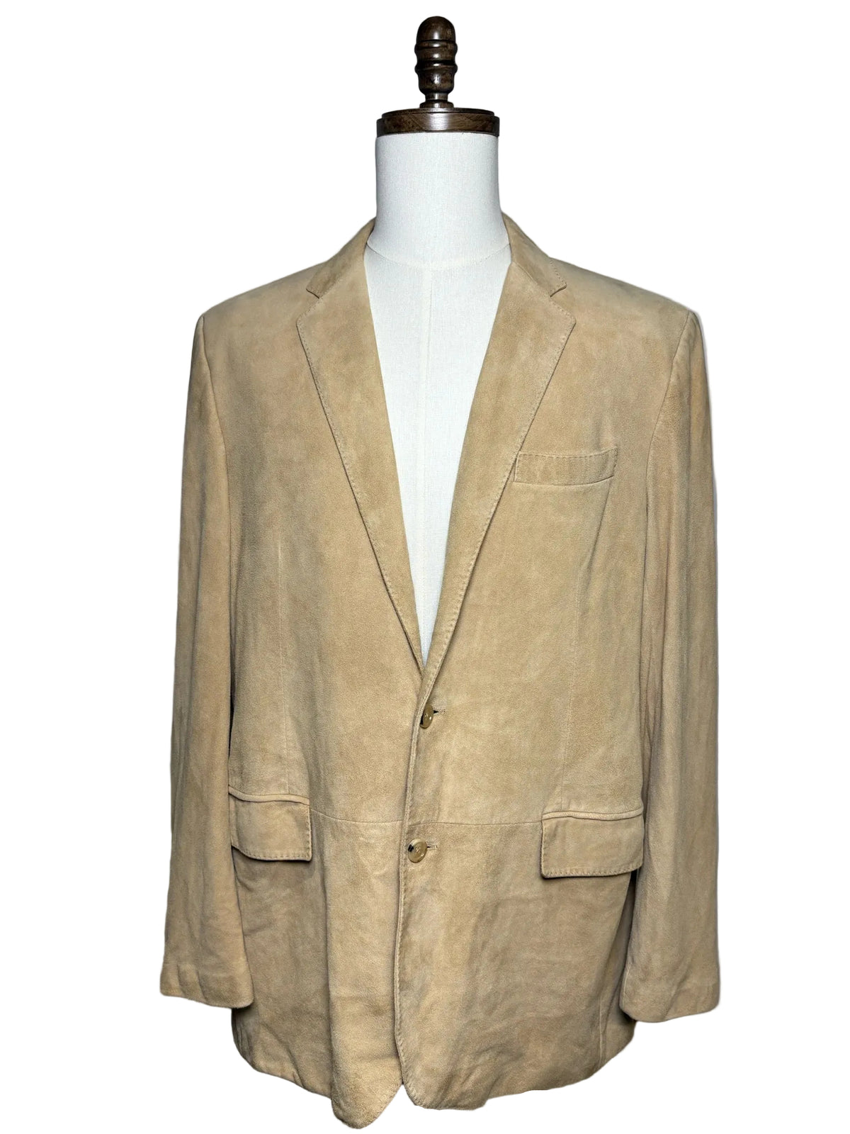 Tan suede blazer