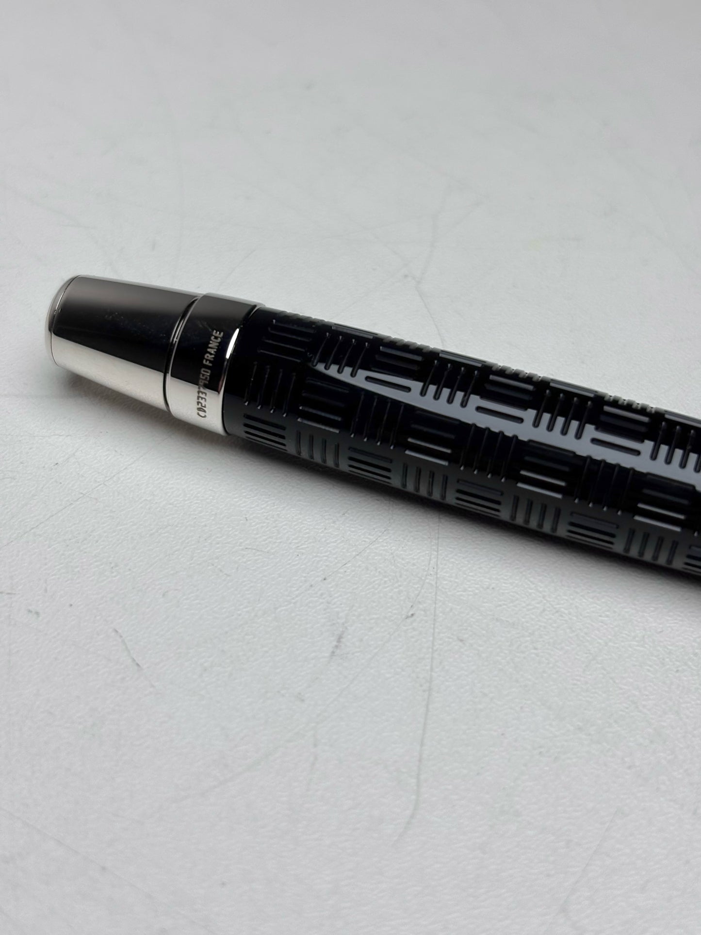 Men's Accessories Mont Blanc Black, Silver Platinum Pre-owned Pen