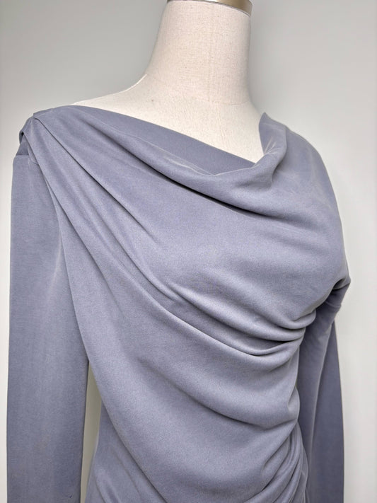 Women Size 4 Acler Charcoal Noble Off-Shoulder NWT Shirt