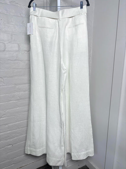 Women Size 3 (L, US) Zimmermann Cream Solid Pre-owned Pants