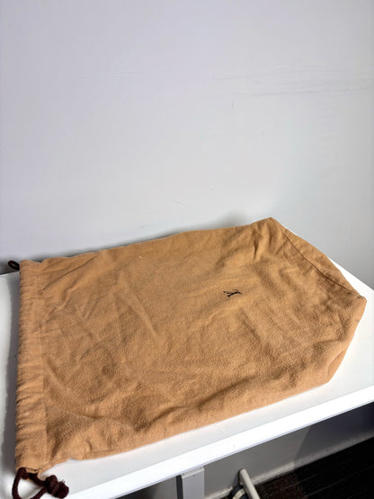 Coated Canvas Louis Vuitton Damier Ebene Brown Large Purse