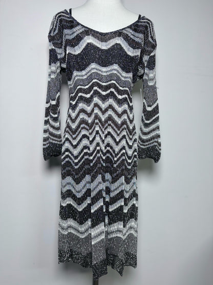 Women Size 6 M Missoni Knit Zig Zag Mdii Dress
