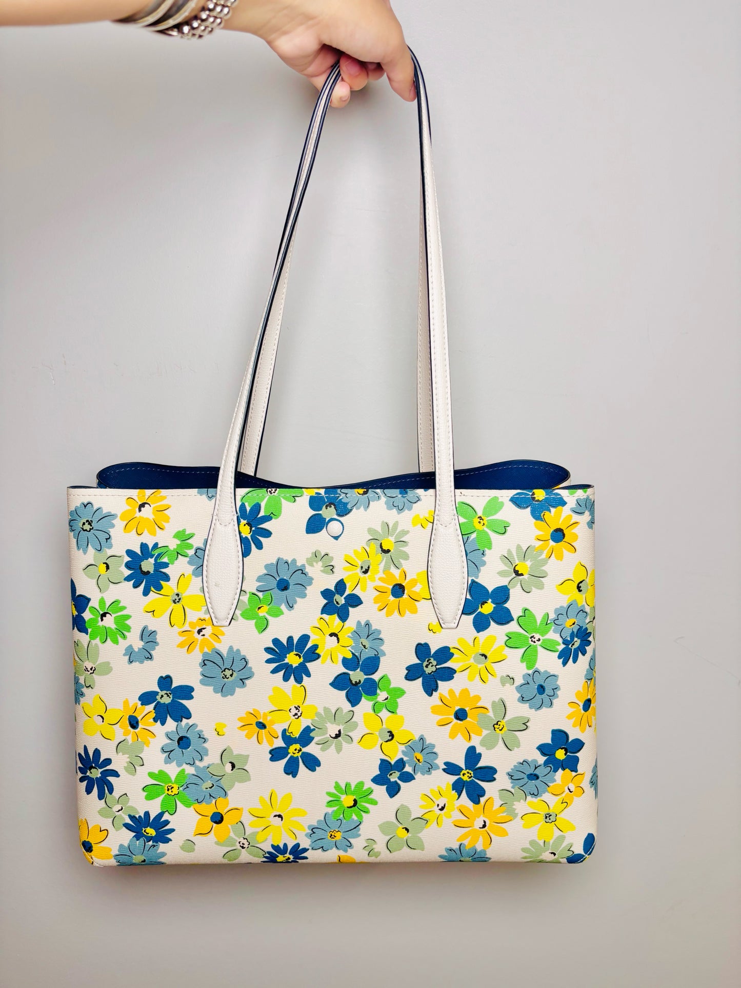 Kate Spade New York Floral PVC Tote Floral Medley Spencer Bag