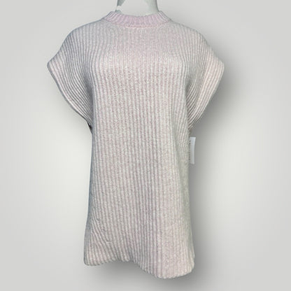 Women Size S Ganni Pink Chunky Knit Wool Sweater