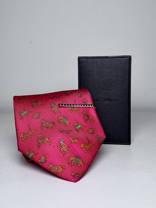 Eddie Borgo Silver Toned Men's Tie Clip