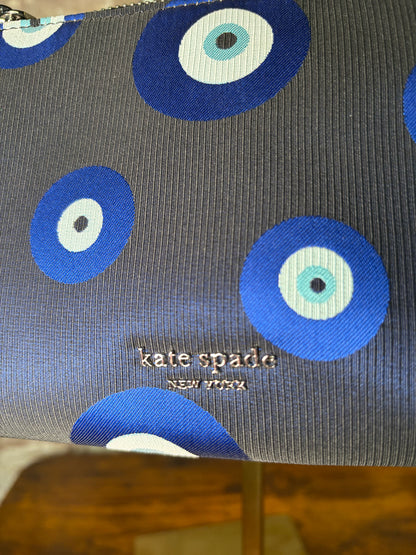Kate Spade Sam Icon New York Evil Eye Jacquqard Small Pouchette