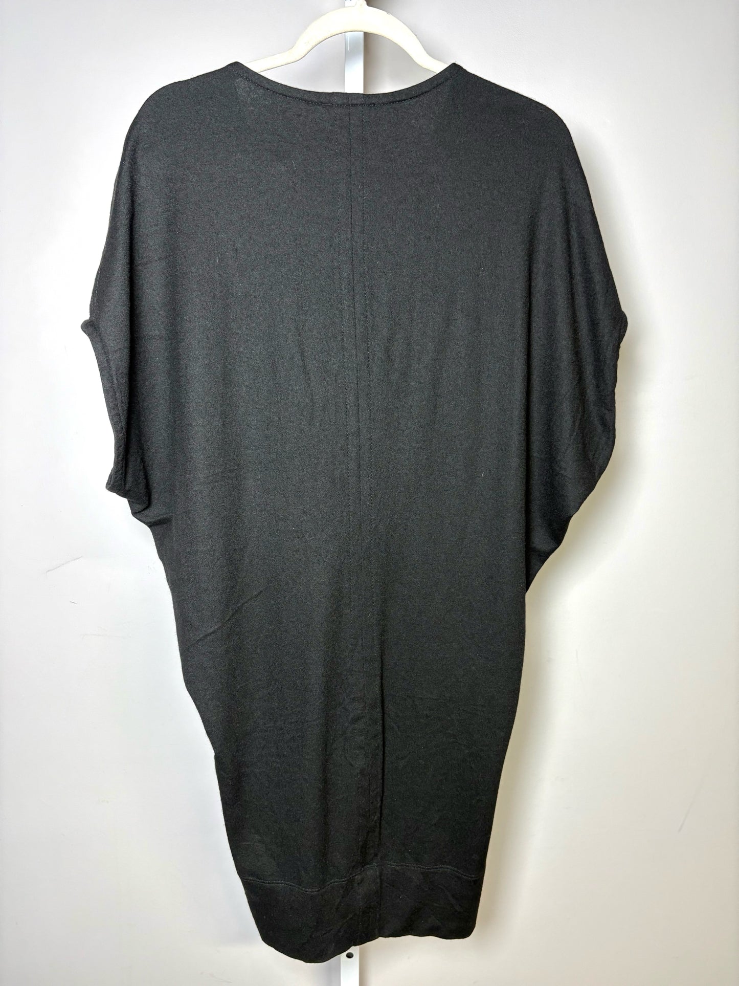 Women Size S Helmut Lang Black Pure Wool Dress