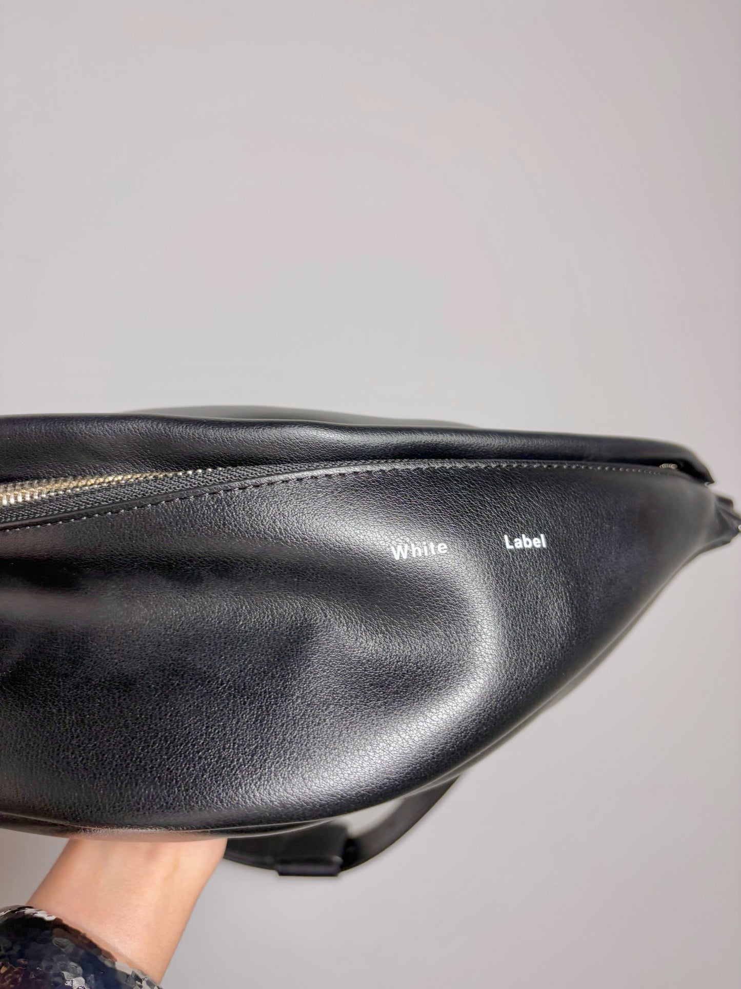 Proenza Schouler Black Slide Leather Shoulder Bag