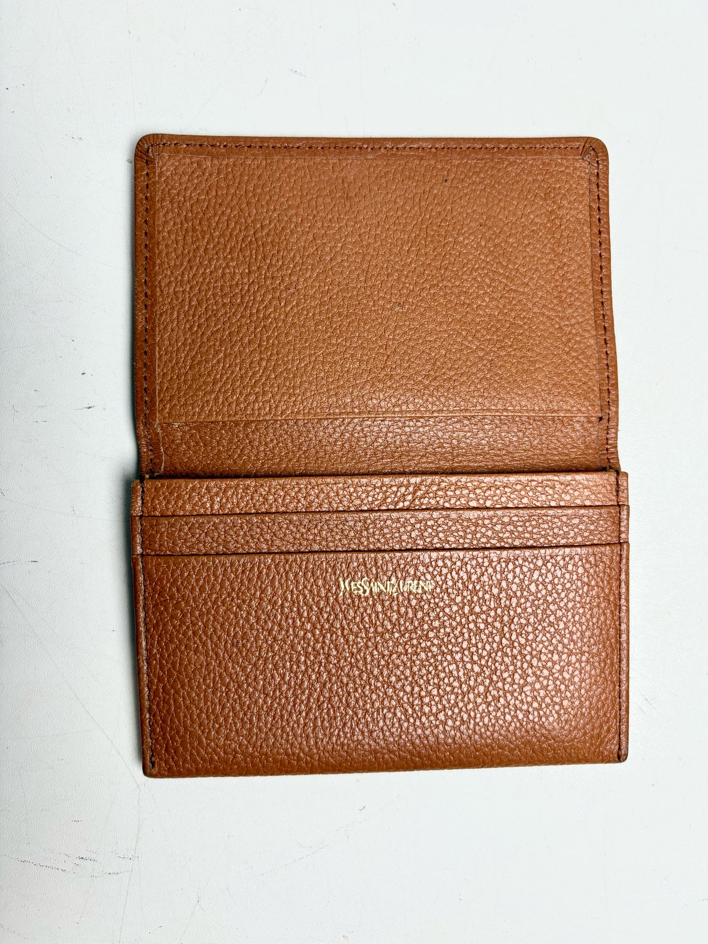 Men's Vintage Yves Saint Laurent Leather Wallet