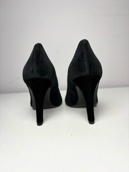 W Shoe Size 7 Jill Stuart Black Velvet Women's NWT Heels