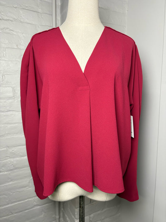 Women Size 38 (M US) IRO Wine/Burgundy Pre-owned Blouse