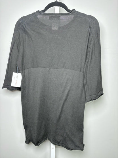Mens Size M Yohji Yamamoto Black Cotton Solid Men's Shirt