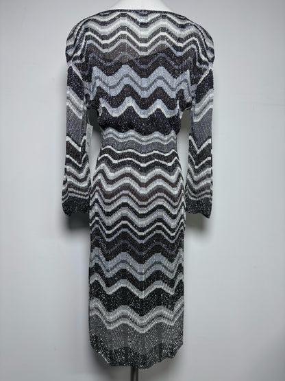 Women Size 6 M Missoni Knit Zig Zag Mdii Dress