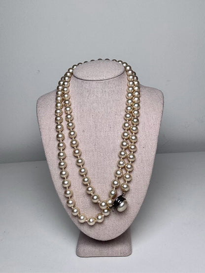 Majorica Simulated Pearls Vintage Necklace