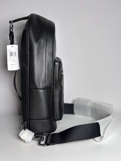 Leather Coach Leather NWT Black Backpack
