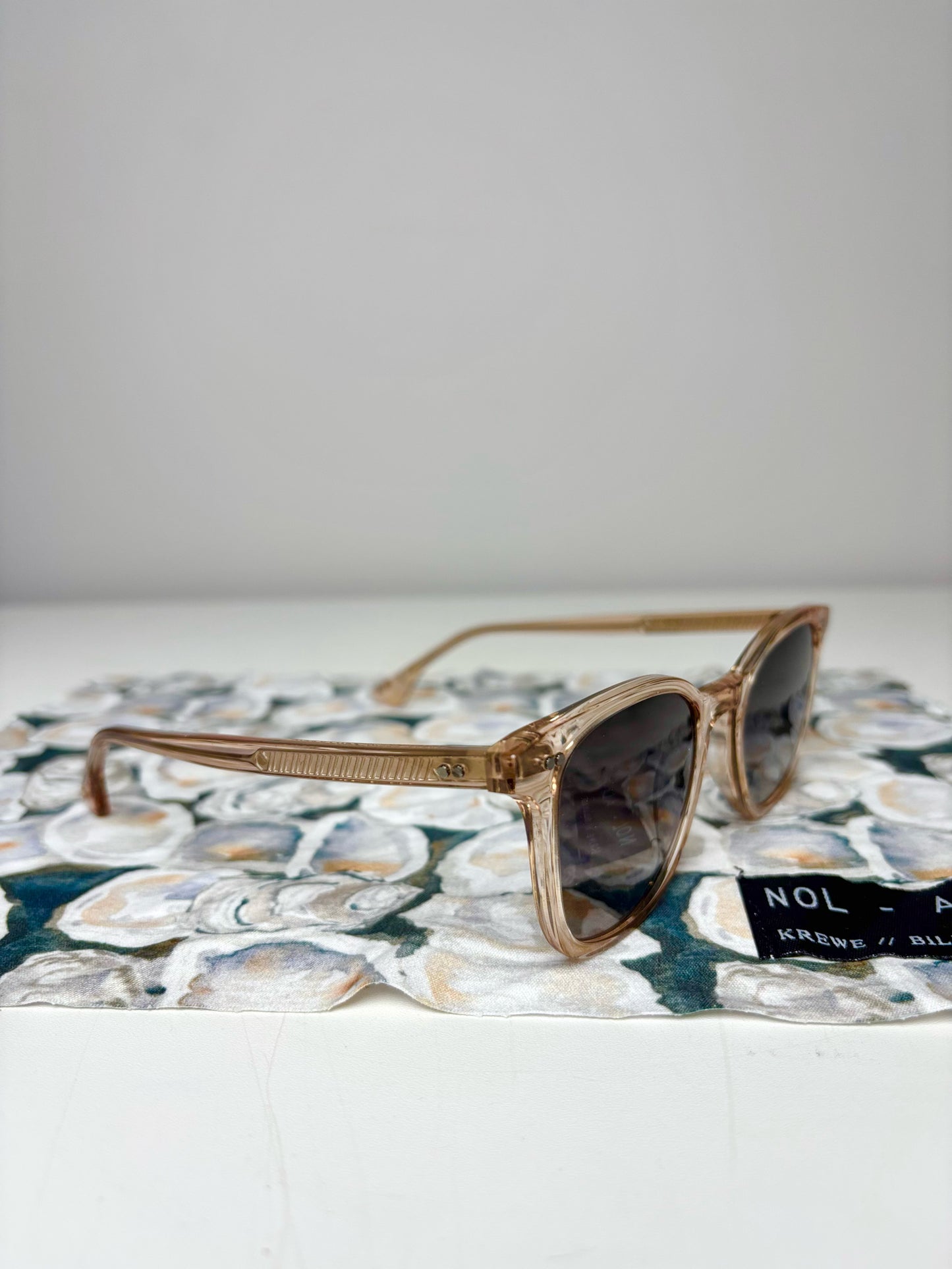 Krewe Dusty Pink Collab Sunglasses