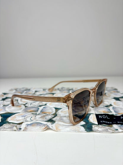 Krewe Dusty Pink Collab Sunglasses