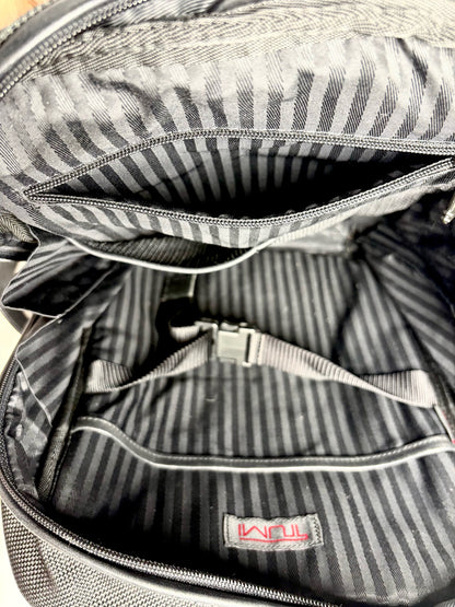 Tumi Black Ballistic Nylon Men's Backpack