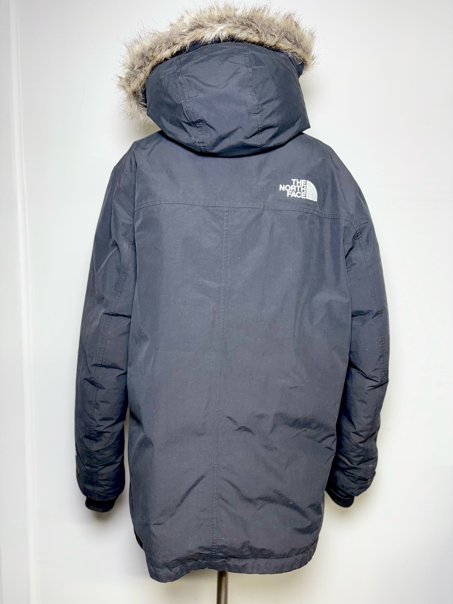 The North Face Black Recycled Fabric Solid Men's Mens Size L Coat