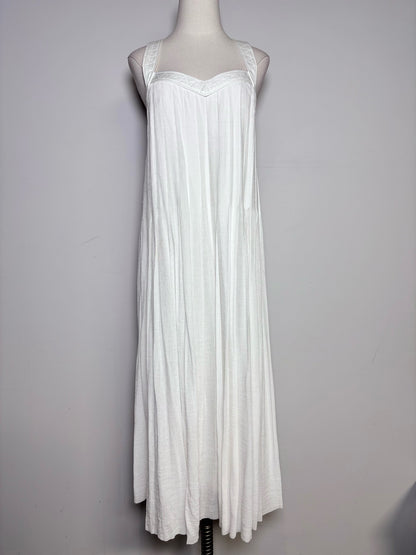Women Size 4 (S) Rag & Bone White Solid 100% Cotton Pre-owned Dress
