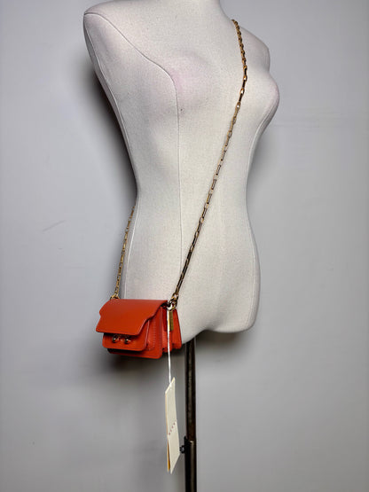 Marni NWT, Pre-owned Orange Micro Purse