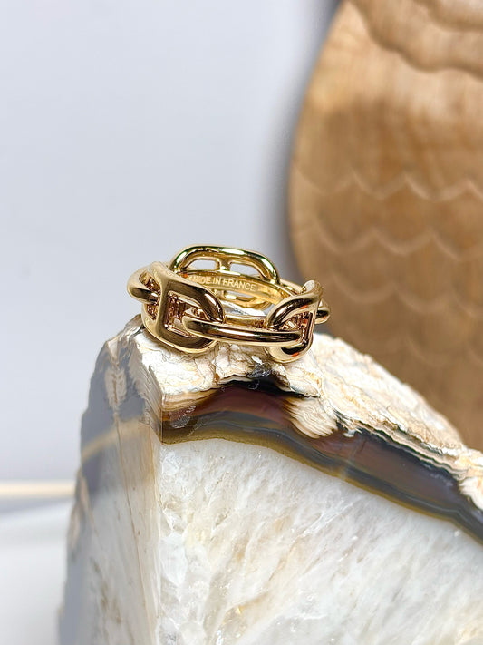 Permabrass NWT Hermes Regate 90 Scarf Ring