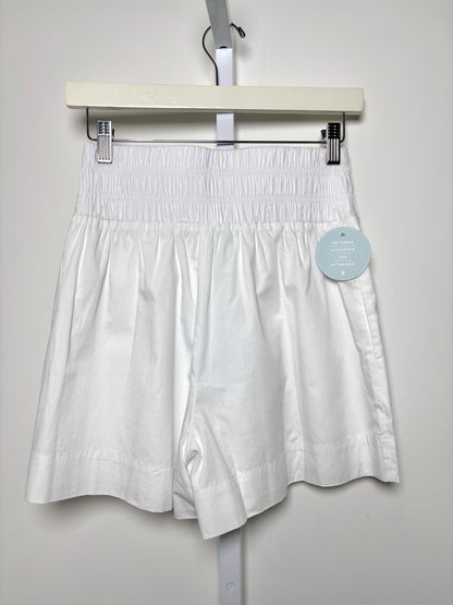 Women Size XS Hill House White Solid NWT Cotton Shorts