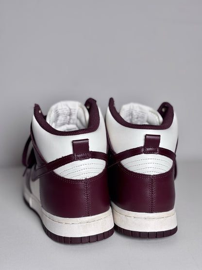 W Shoe Size 8.5 Nike Burgundy Crush High Top Pre-owned Sneakers