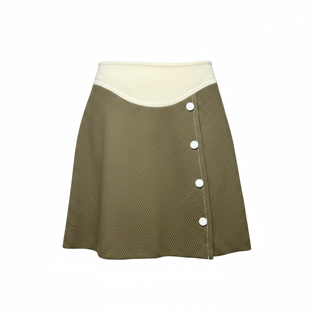 Women Size 40 M Missoni Multi-Color Pre-Owned Colorblock Mini Skirt