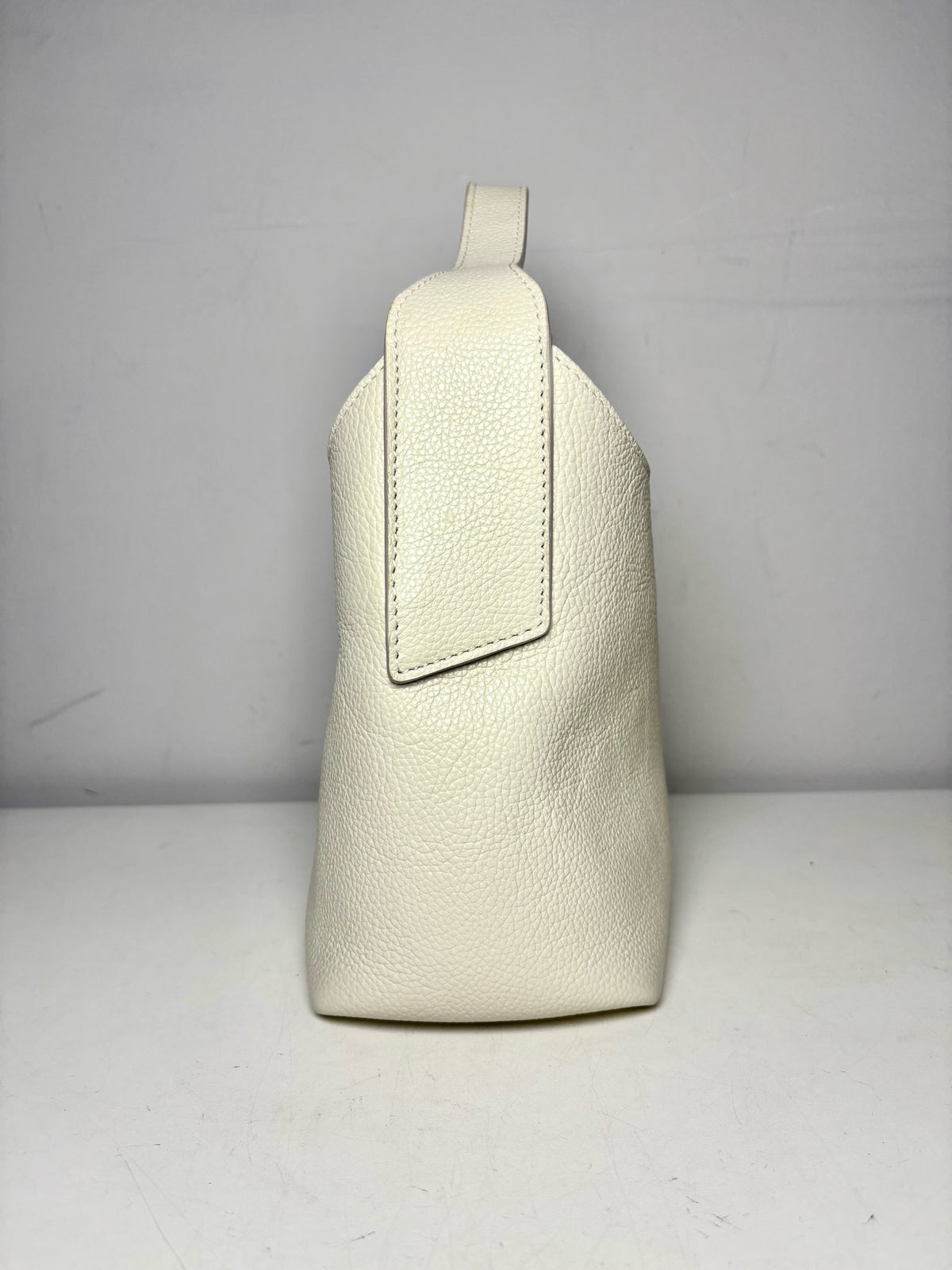 Banana Republic Leather Pre-owned Stone Pebble Grain Small Purse