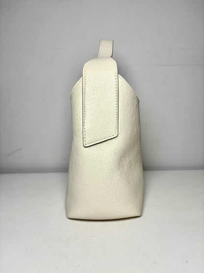 Banana Republic Leather Pre-owned Stone Pebble Grain Small Purse