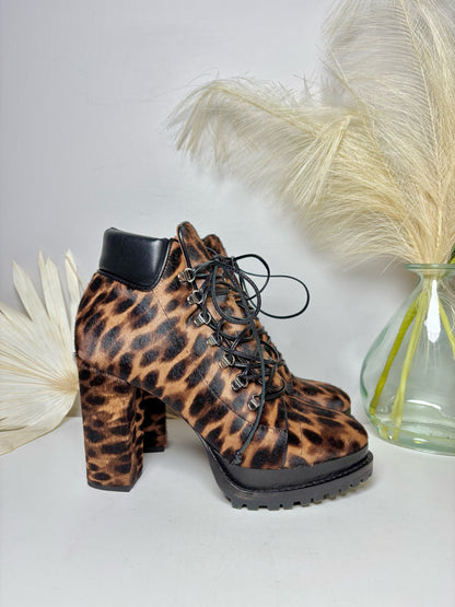 W Shoe Size 39 Alaia Multi-Color calf hair Boots