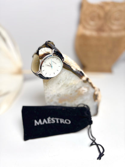 Leather Maestro Watch