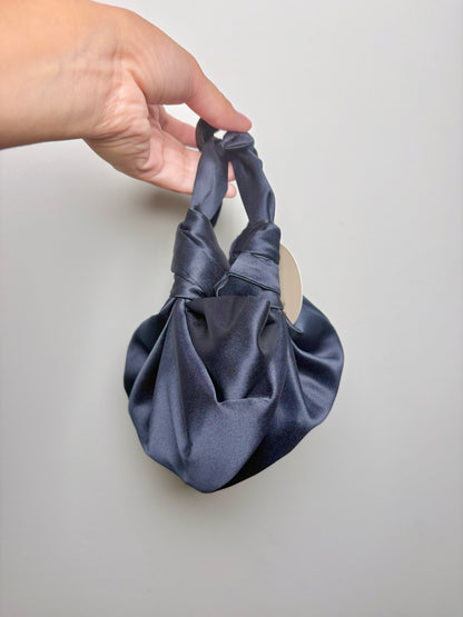 Silk NLA Solid NWT Navy Mini Purse
