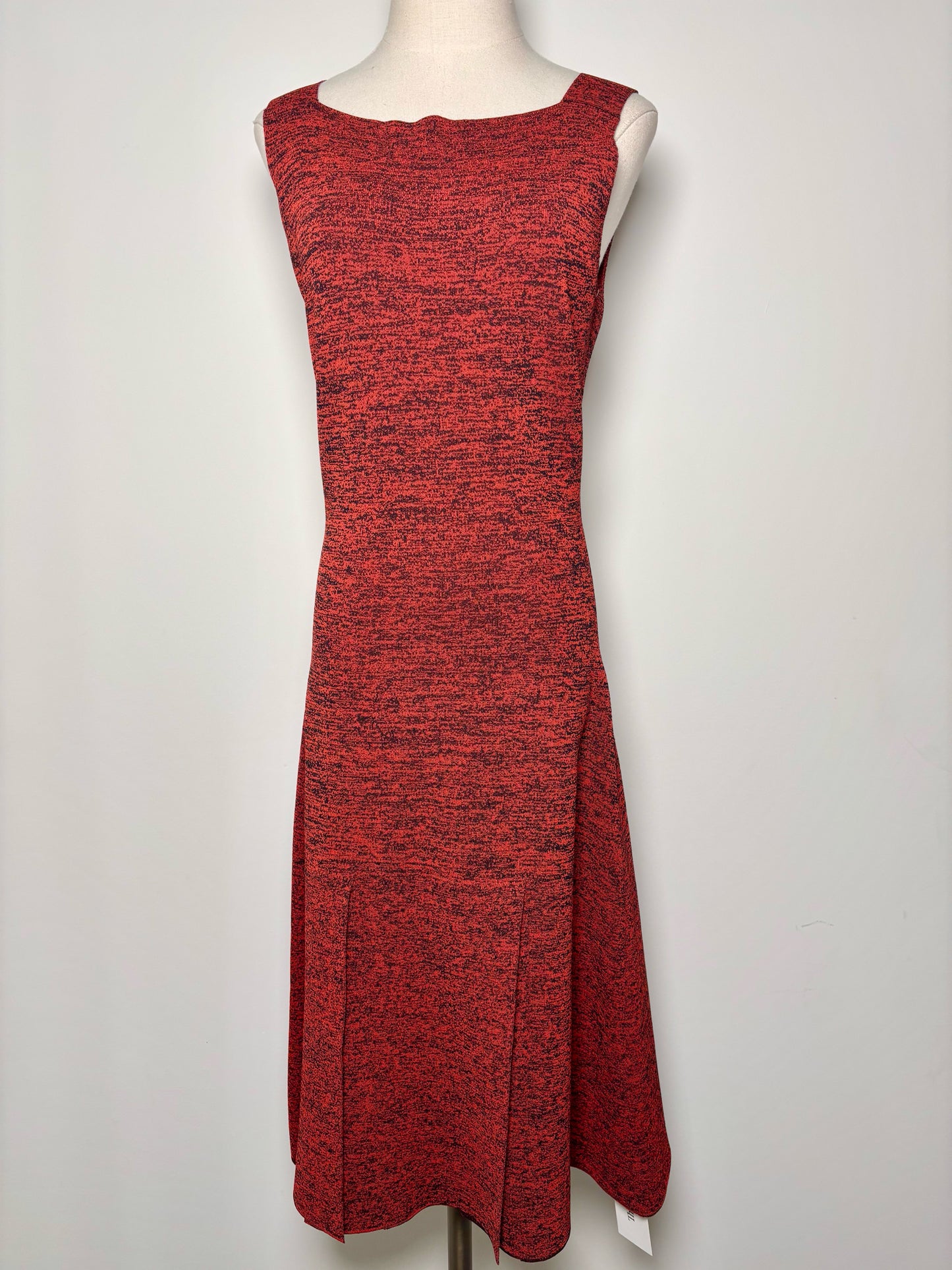 Women Size L Proenza Schouler Rust Orange Print Knit Dress