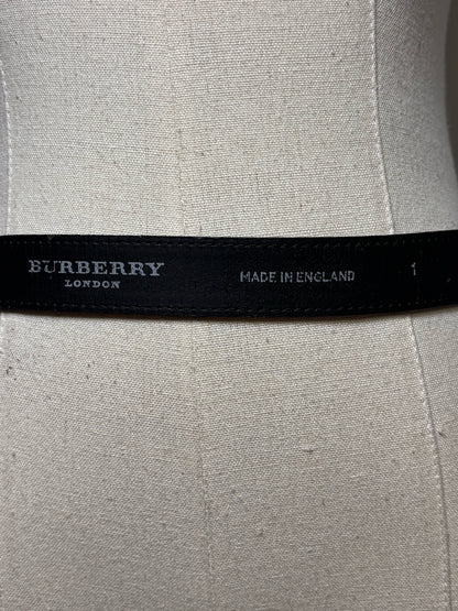Women's Leather Burberry 26"-33" Black Pre-owned Belt