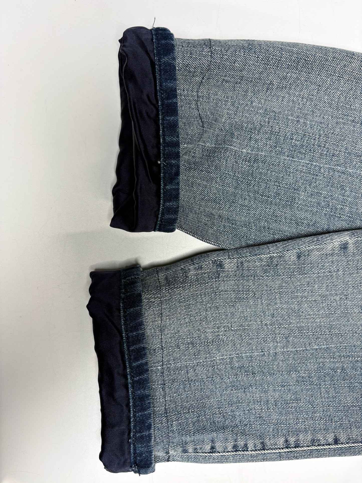 Women Size 25 Prada Light Blue Denim Cotton blend Women's NWT Pre-Owned Jeans