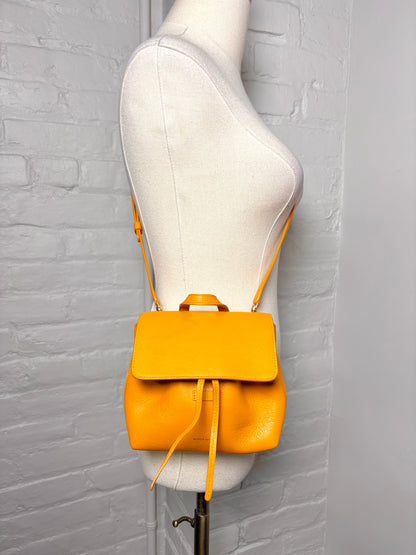 Leather Mansur Gavriel Solid Leather Orange Italian Small Purse