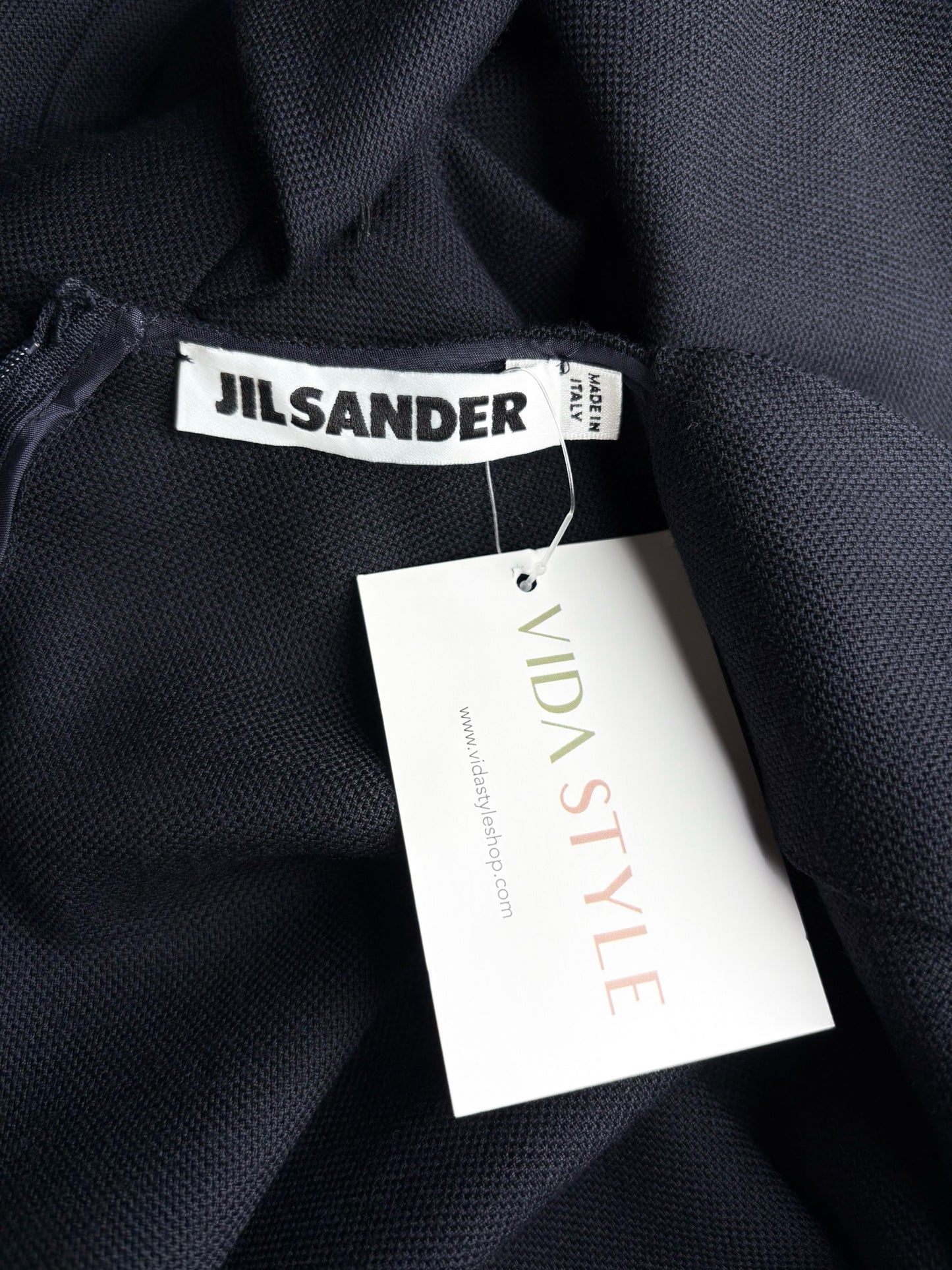 Women Size 38 (4 US) Jil Sander Black Sleeveless 100% Wool Pre-owned Top