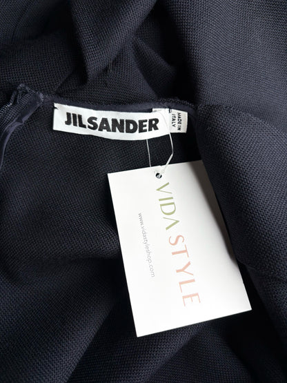 Women Size 38 (4 US) Jil Sander Black Sleeveless 100% Wool Pre-owned Top