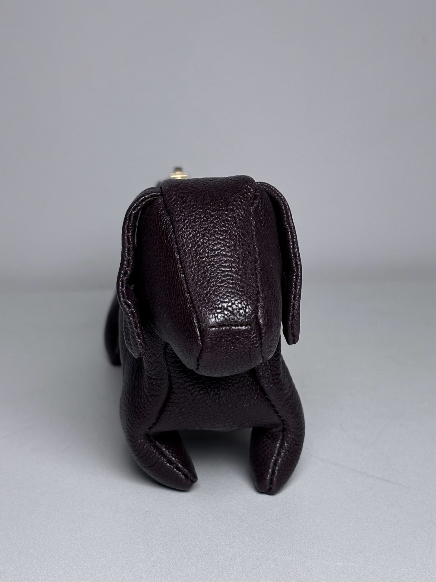 Anya Hindmarch London Dog Leather Pre-owned Brown Rare Purse