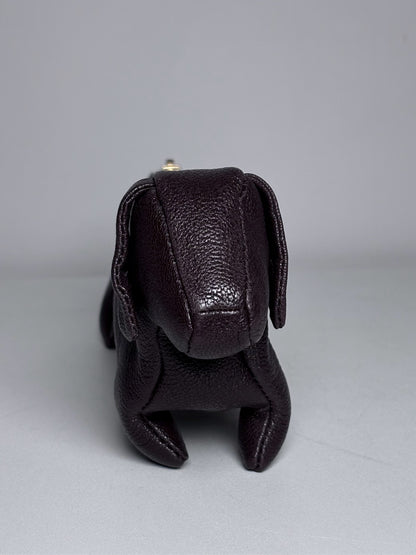 Anya Hindmarch London Dog Leather Pre-owned Brown Rare Purse