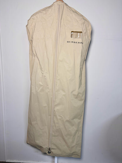 Burberry Navy 100% Wool Solid Men's Mens Size L Coat