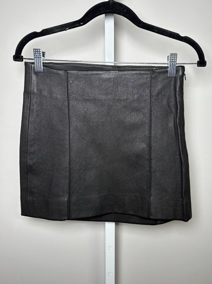 Women Size XS Frame Black Solid Skirt